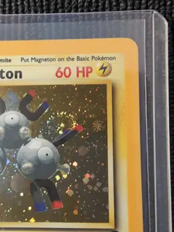 Pokemon TCG Magneton Base Set 2 9/130 Holo Rare Unlimited NM - Image 4