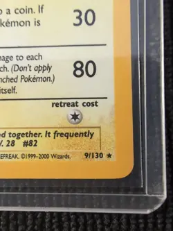 Pokemon TCG Magneton Base Set 2 9/130 Holo Rare Unlimited NM - Image 5