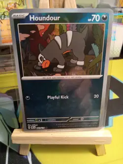 Houndour Master Ball Pattern 062/131 Prismatic Evolutions Holo Foil Pokemon TCG - Image 1