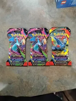 3 Pokemon Mega Evolution Fantasmal Flames Sealed Booster Packs New English TCG. - Image 1