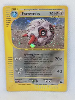 Forretress H8/H32 Skyridge Holo Ultra Rare Holo Pokemon TCG Nintendo e-reader MP - Image 1