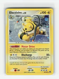 ELECTIVIRE 25/132 HOLO RARE SECRET WONDERS POKEMON TCG MP - Image 1