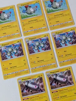8 FORBIDDEN LIGHT SET CARDS, MAGNEZONE FULL LINE, POKEMON CARD TCG BUNDLE JOBLOT - Image 2