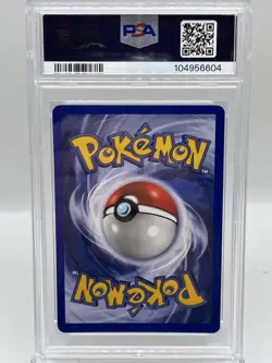 Mewtwo 10/102 Base Set Shadowless Holo Rare 1999 WotC Pokemon TCG Card PSA 8 - Image 2