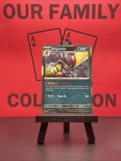 Kingambit 134/198 Sv01: Scarlet & Violet Base Set Holo Rare Pokemon TCG 2023 VLP - Image 1