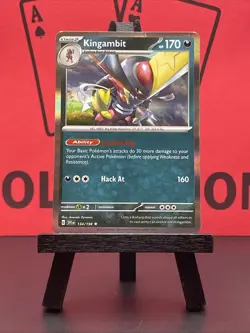 Kingambit 134/198 Sv01: Scarlet & Violet Base Set Holo Rare Pokemon TCG 2023 VLP - Image 2