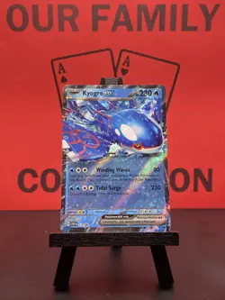 Kyogre EX 178 Sv: Scarlet & Violet Promo Holo Pokemon TCG 2024 NM - Image 1