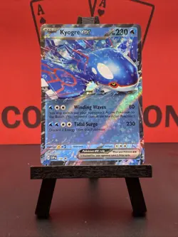 Kyogre EX 178 Sv: Scarlet & Violet Promo Holo Pokemon TCG 2024 NM - Image 2