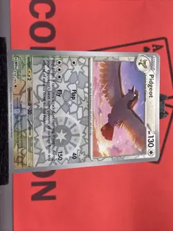 Pidgeot 018/165 Scarlet & Violet 151 Pokemon TCG Reverse Holo Uncommon 2023 NM - Image 4