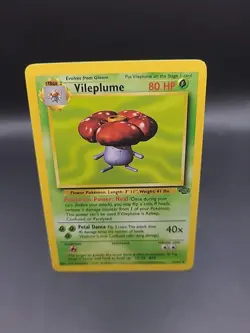 Vileplume 31/64 Jungle Rare Non-Holo Card 1999 WOTC Pokemon TCG HP - Image 1
