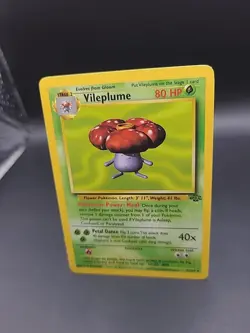 Vileplume 31/64 Jungle Rare Non-Holo Card 1999 WOTC Pokemon TCG HP - Image 3