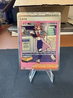 Pokemon ~ Lacey SIR - 175/131 Prismatic Evolutions Special Illustration Rare NM - Image 1