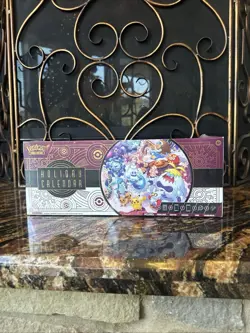 Pokemon TCG 2025 Holiday Advent Calendar (6 Packs, 6 Promos, 7 Fun Packs) NEW! - Image 1