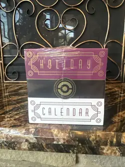 Pokemon TCG 2025 Holiday Advent Calendar (6 Packs, 6 Promos, 7 Fun Packs) NEW! - Image 2