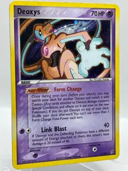 Deoxys 16/107 EX Deoxys Holo Rare Normal Form Vintage Pokemon TCG Card - Image 2