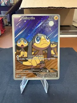 Pokemon TCG Mega Evolution Helioptile IR 143/132 English NM - Image 1