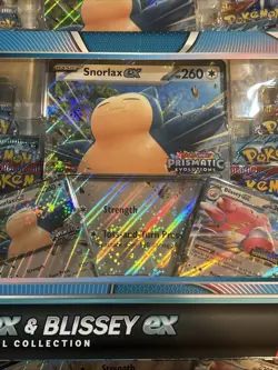 Pokemon Trading Card Game Snorlax ex and Blissey ex Special Collection Box - Image 3