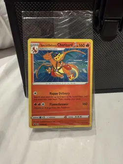 Pokemon Special Delivery Charizard SWSH075 Promo Sealed - Image 1