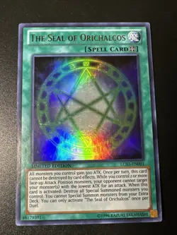 Yugioh #LC03-EN001 The Seal of Orichalcos Foil - Image 1