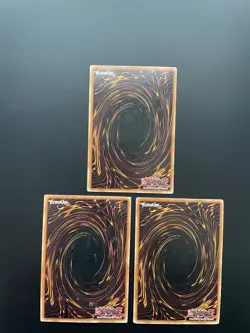 Yugioh Armed Dragon LV3 SD1-EN005 Common Unlimited Edition Damaged X3 - Image 2