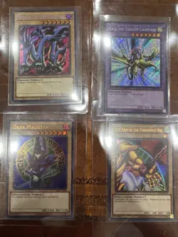 Yugioh 25th Anniversary Card Lot Left Arm Of Exotia, Dark Magician And More!!! N - Image 1