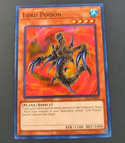 Yu-Gi-Oh! Invasion Of Chaos Lord Poison Common IOC-EN028 NM - Image 1