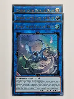 Yu Gi Oh - 3x SDWD-EN033 Spirit with Eyes of Blue - Ultra Rare - Image 1