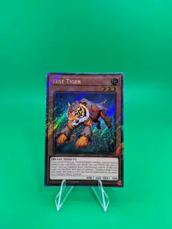 Yu-Gi-Oh! Test Tiger RA03-EN189 Platinum Secret Rare - Image 2
