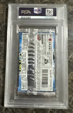 Yu-Gi-Oh! PSA 10 LEGEND OF BLUE EYES FOIL PACK LOB 1st Edition Asn/Eng 2002 - Image 4