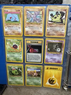 60+ Card Pokemon TCG Vintage Card Binder Lot 1995-2001 - Image 4