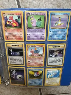 60+ Card Pokemon TCG Vintage Card Binder Lot 1995-2001 - Image 5