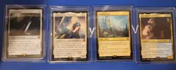 Final Fantasy MTG Magic the Gathering Card Lot (Buster Sword, Cloud, Cid) - Image 1