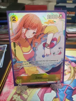 Zeus (Official Playmat-Bandai Card Games Fest 24-25) OP11-106 One Piece NM - Image 1