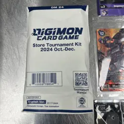 Digimon Card Game Tournament Kit + 3 Tournament Packs And 3 Promo Cards Sealed - Image 2