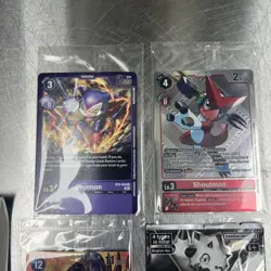 Digimon Card Game Tournament Kit + 3 Tournament Packs And 3 Promo Cards Sealed - Image 4