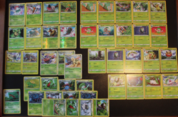 Pokemon Karten Card Set #10 - 116 cards - Pflanzen -4* Holo - Image 1