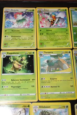 Pokemon Karten Card Set #10 - 116 cards - Pflanzen -4* Holo - Image 2
