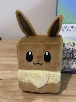 Prismatic Evolutions UPC Eevee Deck Box Sleeves And Play Mat -- NO Cards - Image 5