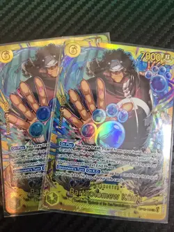 Bartholomew Kuma SEC OP12-119 Legacy of the Master One Piece Card Game English - Image 2