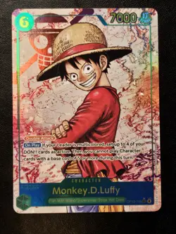 OP13-118 Monkey D Luffy (Alt Art SEC) ONE PIECE Card TCG NM English - Image 1