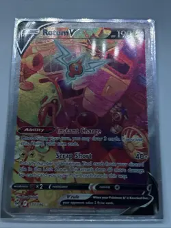 Pokemon TCG Rotom v Lost Origin Alternate Art Holo Ultra Rare Card 177/196 - Image 2