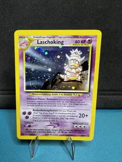 Slowking Neo Genesis Laschoking 14/111 Holo Pokemon Card German Edition - Image 1