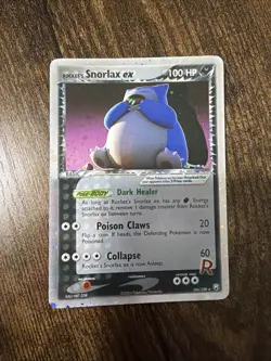 Snorlax ex 104/109 Ex Team Rocket Returns 2004 Vintage Pokemon Card NM/Mint - Image 1