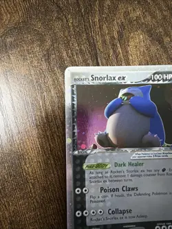 Snorlax ex 104/109 Ex Team Rocket Returns 2004 Vintage Pokemon Card NM/Mint - Image 3