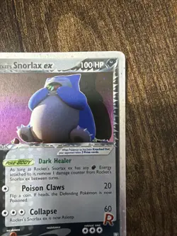 Snorlax ex 104/109 Ex Team Rocket Returns 2004 Vintage Pokemon Card NM/Mint - Image 4
