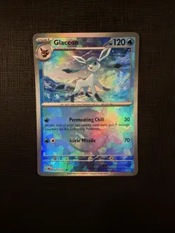 Glaceon (Poke Ball Pattern) 025/131 SV: Prismatic Evolutions NM Pokemon Card TCG - Image 1