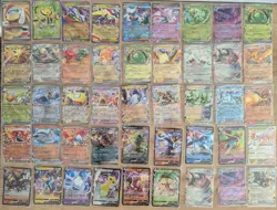 45 Pokemon Full Art, Ex & V Cards Lot NM/M (FREE SHIPPING & SHIPS FAST!!!) - Image 1