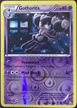 Gothorita 56/124 Dragons Exalted Reverse Holo - Pokemon Card - Image 1