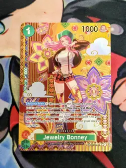 Jewelry Bonney ST02-007 SP/C Parallel OP08 Two Legends One Piece Card /A2 - Image 1