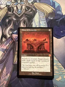 Altar Of Dementia Magic The Gathering Brother’s War Retro Frame Rare NM - Image 1